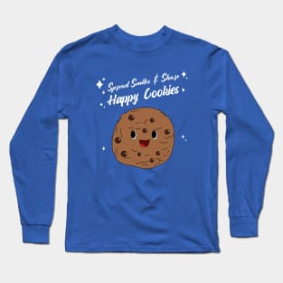 Spread Smiles, Share Happy Cookies! Cookie Day Long Sleeve T-Shirt